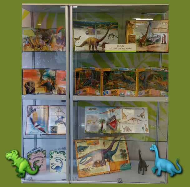 wystawa podczas obchod&oacute;w Dnia Dinozaura