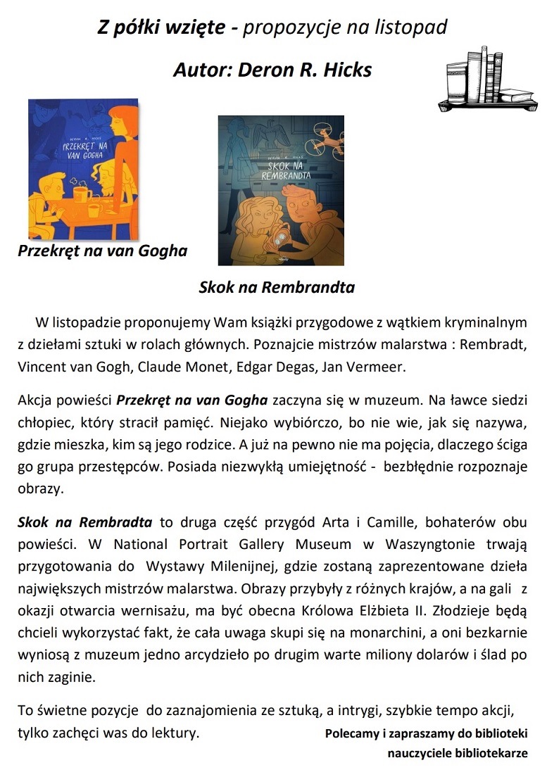 plakat promujący akcję "Z p&oacute;łki wzięte"