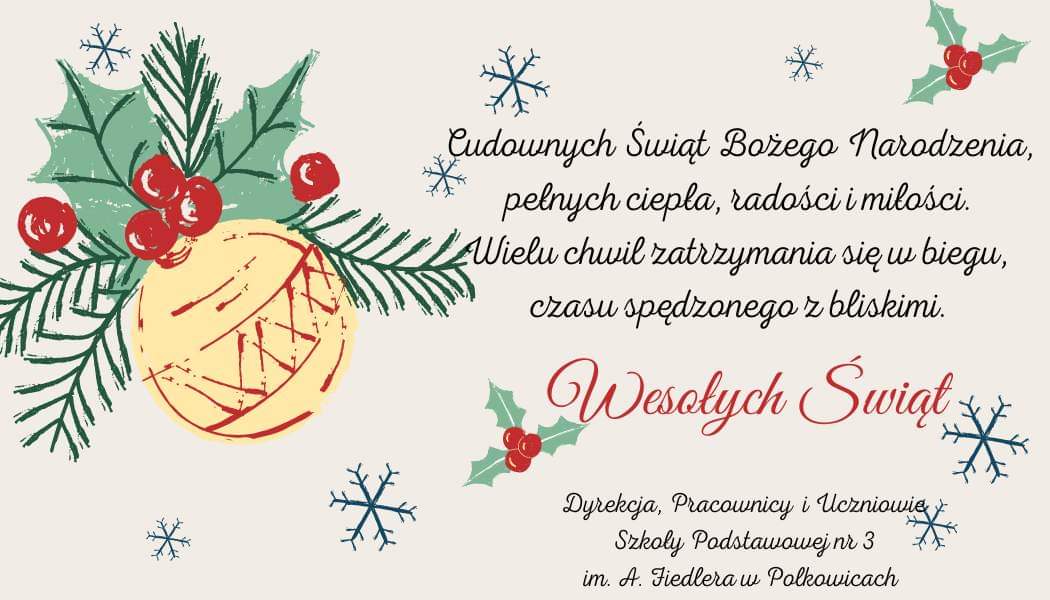 Życzenia świąteczne