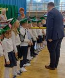 Dzieci podczas pasowania