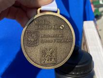 Michał podczas zawodów