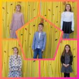 zdjęcie uczestników szkolnego konkursu recytatorskiego