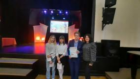 Uczniowie podczas konkursu recytatorskiego