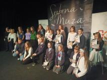 Nagrodzeni uczniowie w konkursie Srebrna Muza