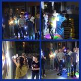 zdjęcie dzieci podczas nocowania w szkole