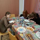 Uczniowie podczas warsztatów