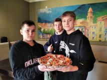 Uczniowie podczas warsztatów