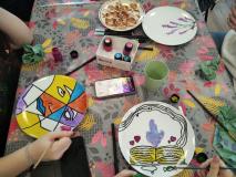 Uczniowie podczas warsztatów