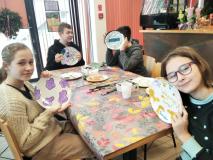 Uczniowie podczas warsztatów