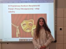 Uczniowie podczas konkursu