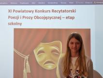 Uczniowie podczas konkursu