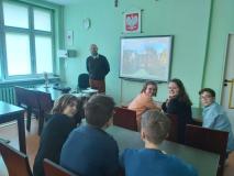 Uczniowie podczas konkursu