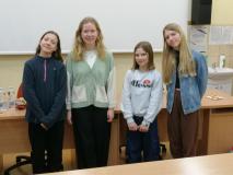 Uczniowie podczas warsztatów