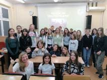 Uczniowie podczas warsztatów