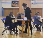 Uczniowie podczas konkursu