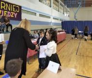 Uczniowie podczas konkursu