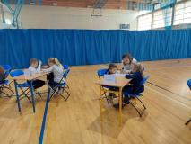 Uczniowie podczas konkursu