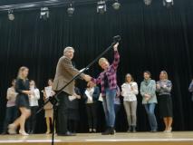 Nagrodzona nauczycielka