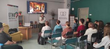 Uczestnicy podczas spotkania