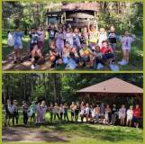 zdjęcie uczniów podczas akcji sprzątania dla Polski