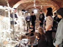 zdjęcie uczniów podczas warsztatów geologicznych