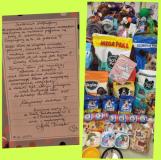 zdjęcie uczniów podczas wycieczki do schroniska