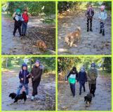 zdjęcie uczniów podczas wycieczki do schroniska