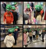 zdjęcie uczniów podczas wycieczki do kopalni