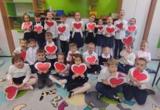 zdjęcie uczniów klasy 1c podczas zajęć