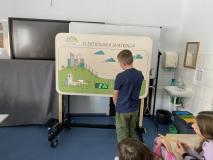 Uczniowie podczas realizacji projektu "Mam energię"