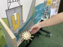 Uczniowie podczas realizacji projektu "Mam energię"