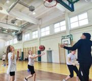 Uczniowie podczas lekcji z Mistrzem