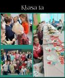 zdjęcie uczniów podczas wigilii klasowej