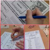 zdjęcie uczniów podczas międzynarodowego dnia języka ojczystego