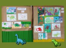 wystawa podczas obchodów Dnia Dinozaura