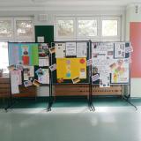 Plakaty wykonane przez uczniów