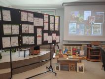 Plakaty wykonane przez uczniów