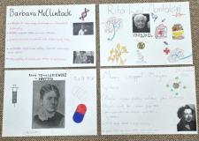 Plakaty wykonane przez uczniów