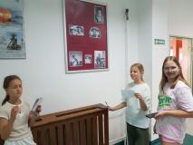 Uczennice podczas gry