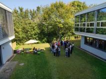 Uczniowie podczas spotkania młodzieży