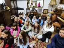 zdjęcie uczestników żywej lekcji historii