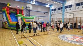 Uczestnicy Dni Otwartych w Polkowickiej Trójce