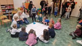 Uczestnicy Dni Otwartych w Polkowickiej Trójce