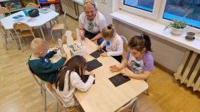 Uczestnicy Dni Otwartych w Polkowickiej Trójce