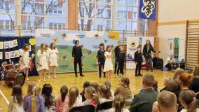 Uczestnicy Dni Otwartych w Polkowickiej Trójce