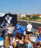 Ania podczas dekoracji