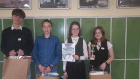 zdjęcie uczestników konkursu "Szpakowa Liga"