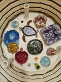 Prace uczniów z pracowni ceramicznej